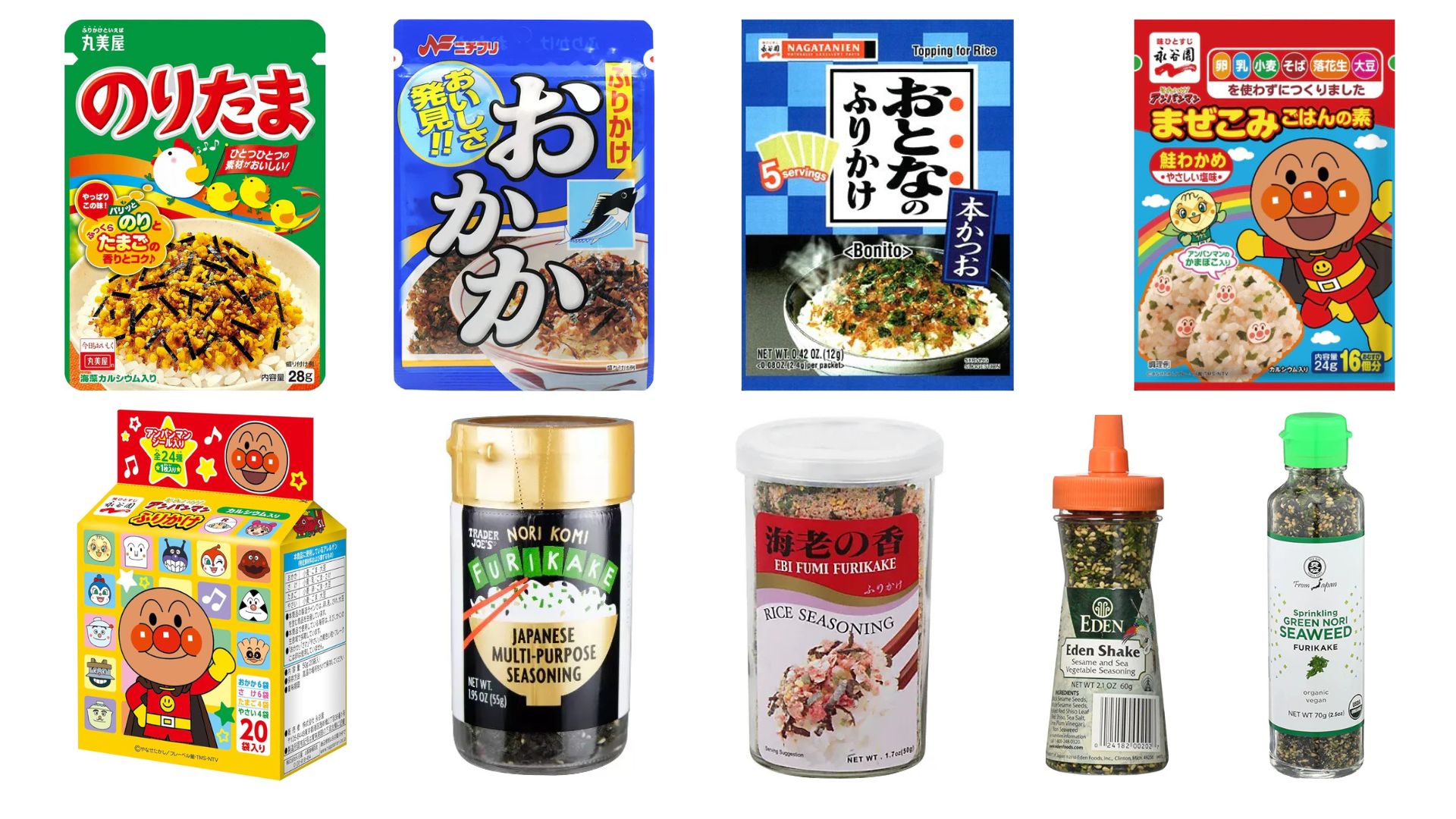 Contoh produk furikake